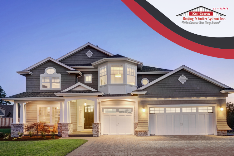 a home with energy-efficient roofing shingles in San Rafael