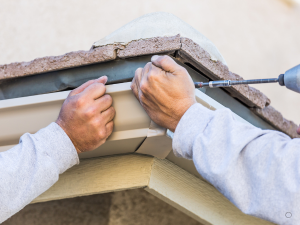 Installation of high-quality gutters by Marin County gutters expert.