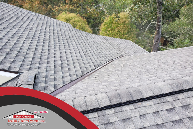Ken Cooper Roofing shingle roof installation and repair in Tiburon, CA.